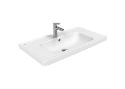 Creavit Obi Etajerli Lavabo 85 cm Beyaz