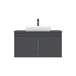 Creavit E10 Lav. Dlb. 100cm Kapaklı ANT Antrasit