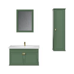 Creavit Antik Lav. Dlb. 100cm Çek. Zeytuni