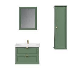 Creavit Antik Lav. Dlb. 80cm Çek. Zeytuni