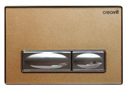 Creavit Design Metal Altın Vitray Kumanda Paneli