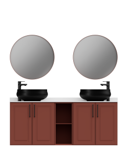 Creavit Perra Lavabo Dolabı Tarçın
