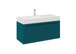 Creavit Recta Lavabo Dolabı 105cm Marin