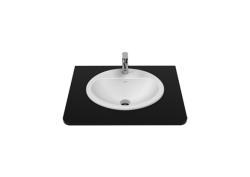 Creavit Tezgah Üstü Oval Lavabo 45*52 cm Beyaz
