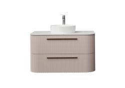Creavit Rayas Lavabo Dolabı 100cm Pudra