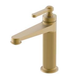 Creavit Lidya Lavabo Armatürü Brush gold
