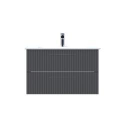 Creavit E10 Lav. Dlb. 85cm 2 Çekm. ANT Antrasit
