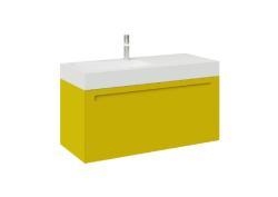 Creavit Recta Lavabo Dolabı 105cm Amber