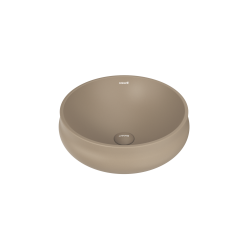 Creavit Gordo Tezgah Üstü Lavabo Ø40cm Cappuccino uygulama örneği