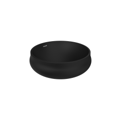 Creavit Gordo Tezgah Üstü Lavabo Ø40cm Kömür Karası