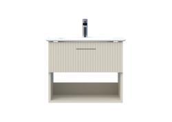 Creavit E10 Lav. Dlb. 65cm 1 Çekm. Raflı DAF Dafne