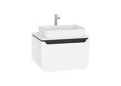 Creavit Pion Plus Lavabo dolabı 70cm Mat Beyaz-antrasit