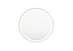 Creavit Rayas Yuvarlak LED Ayna 85 cm Pudra
