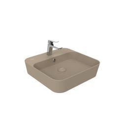 Creavit LOOP 45cm Tezgah Üstü Lavabo Mat Cappuccino