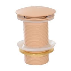 Creavit Lavabo Sifon Başlığı Pop-up Taşmasız şeftali tüyü