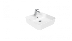 Creavit LOOP 45cm Tezgah Üstü Lavabo Mat Beyaz