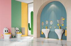 Creavit Ducky Lavabo 40*52 cm Mavi
