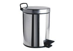 Creavit Çöp Kovası 3-5-12 Lt (Pedallı) Krom MA.ST16603