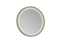 Creavit Patara 60cm Yuvarlak Led Ayna Mat Cappucino