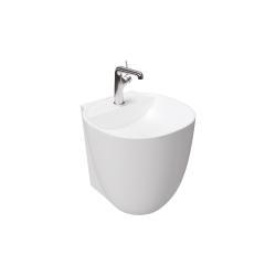 Creavit Vista Yarı Monoblok Lavabo Armatür Delikli