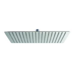 Creavit Pslnmz Slim Tepe Duş Başlığı Kare 400mm Krom