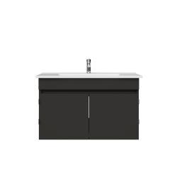 Creavit Flexio Lavabo Dolabı 80 cm Kapaklı Antrasit