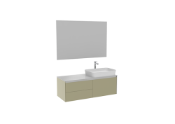 Creavit Flat Lavabo Dolabı 120 cm Palazzo