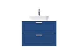 Creavit Perra Lavabo Dolabı 80cm İki Çek. Ocean