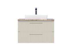 Creavit E10 Lav. Dlb. 85cm 2 Çekm. Gra.Tezg DAF Dafne