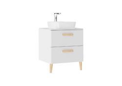 Creavit Patara Çekmeceli Lavabo Dolabı 60cm Beyaz
