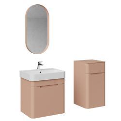 Creavit Colorit Lavabo Dolabı 60cm Şeftali Tüyü