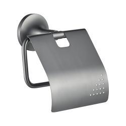 Creavit Neo Kapaklı Tuvalet Kağıtlığı Gün Gri Gun Grey