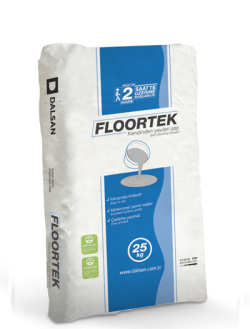 Dalsan FLOORTEK Kendinden Yayılan Şap 25 kg
