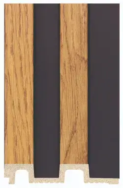 DECOLUX Residence AP-001K-F4 Açık Otantik Meşe 120x2800x20 mm Duvar Paneli