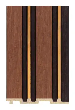 DECOLUX Dubai AP-018-50 Nostaljik Ceviz Altın 41x2800x14 mm Duvar Paneli