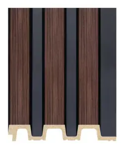 DECOLUX Artisan AP-023-26 Milas Ceviz 30x2800x9 mm Duvar Paneli