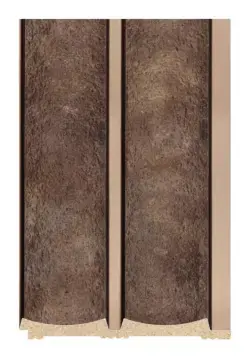 DECOLUX Allegra AP-052-244 Oksit Bakır 122x2800x12 mm Duvar Paneli