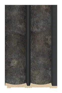 DECOLUX Allegra AP-052-245 Oksit Bazalt 122x2800x12 mm Duvar Paneli