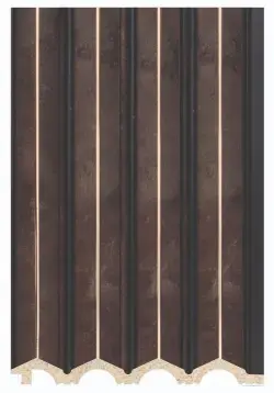 DECOLUX Spectre AP-053-196 Oksit Bakır 124x2800x13 mm Duvar Paneli