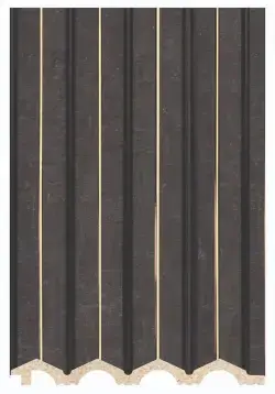 DECOLUX Spectre AP-053-200 Koyu Grafit 124x2800x13 mm Duvar Paneli