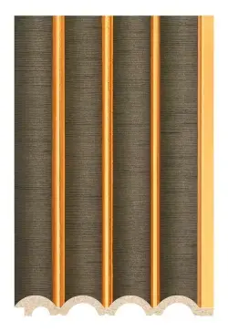 DECOLUX Omega AP-054-204 Altın Füme 116x2800x12 mm Duvar Paneli