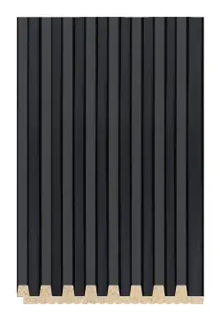DECOLUX Mirage AP-055-79 Antrasit/Siyah 120x2800x12 mm Duvar Paneli