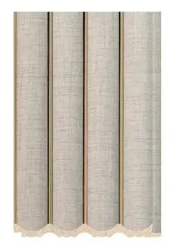 DECOLUX Regency AP-075-267 Platin Keten 120x2800x11 mm Duvar Paneli