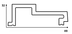 DECOLUX Pantheon AP-076-281 Bal Meşe 89x2800x32 mm Duvar Paneli