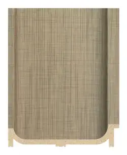 DECOLUX Geradient AP-079-905 Koton Bej 150x2800x30 mm Duvar Paneli