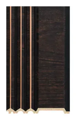 DECOLUX Metropolis AP-081-316 Koyu Ceviz Altın 116x2800x10 mm Duvar Paneli