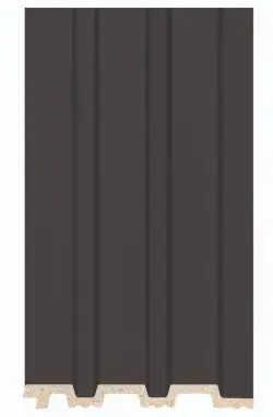 DECOLUX Piano AP-090-10 Siyah 116x2800x12 mm Duvar Paneli