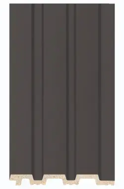 DECOLUX Piano AP-090-117 Koyu Antrasit 116x2800x12 mm Duvar Paneli