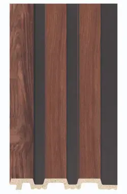 DECOLUX Piano AP-090-15 Egzotik Ceviz 116x2800x12 mm Duvar Paneli