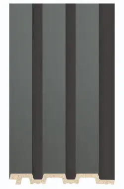 DECOLUX Piano AP-090-79 Antrasit/Siyah 116x2800x12 mm Duvar Paneli